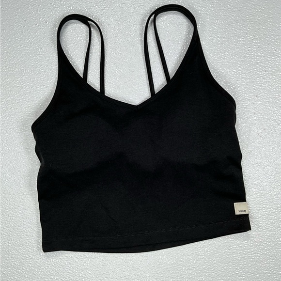 Vuori Performance‎ Crop Dreamknit Black Heather Size X-Small - Picture 6 of 13